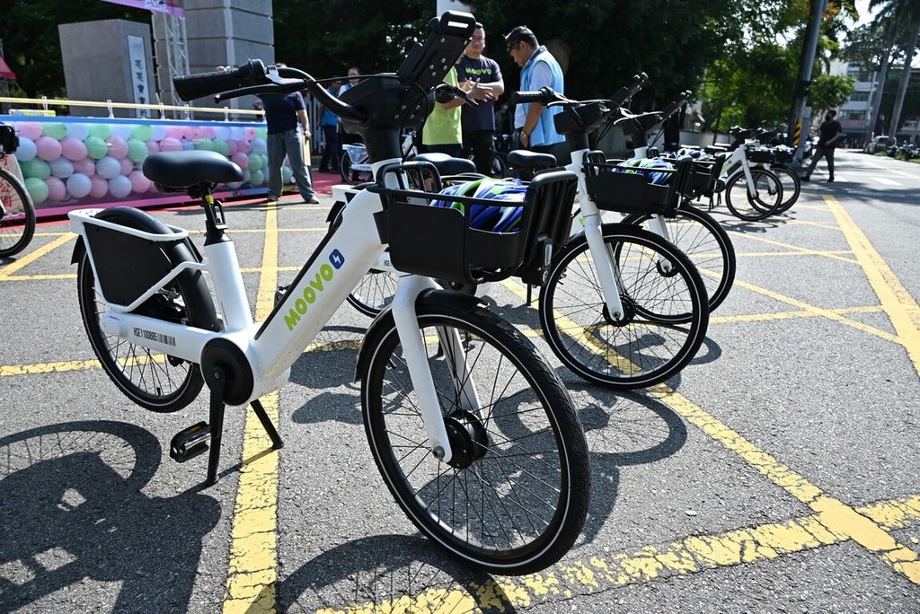 彰化北斗MOOVO公共自行車啟用　首波設8站
