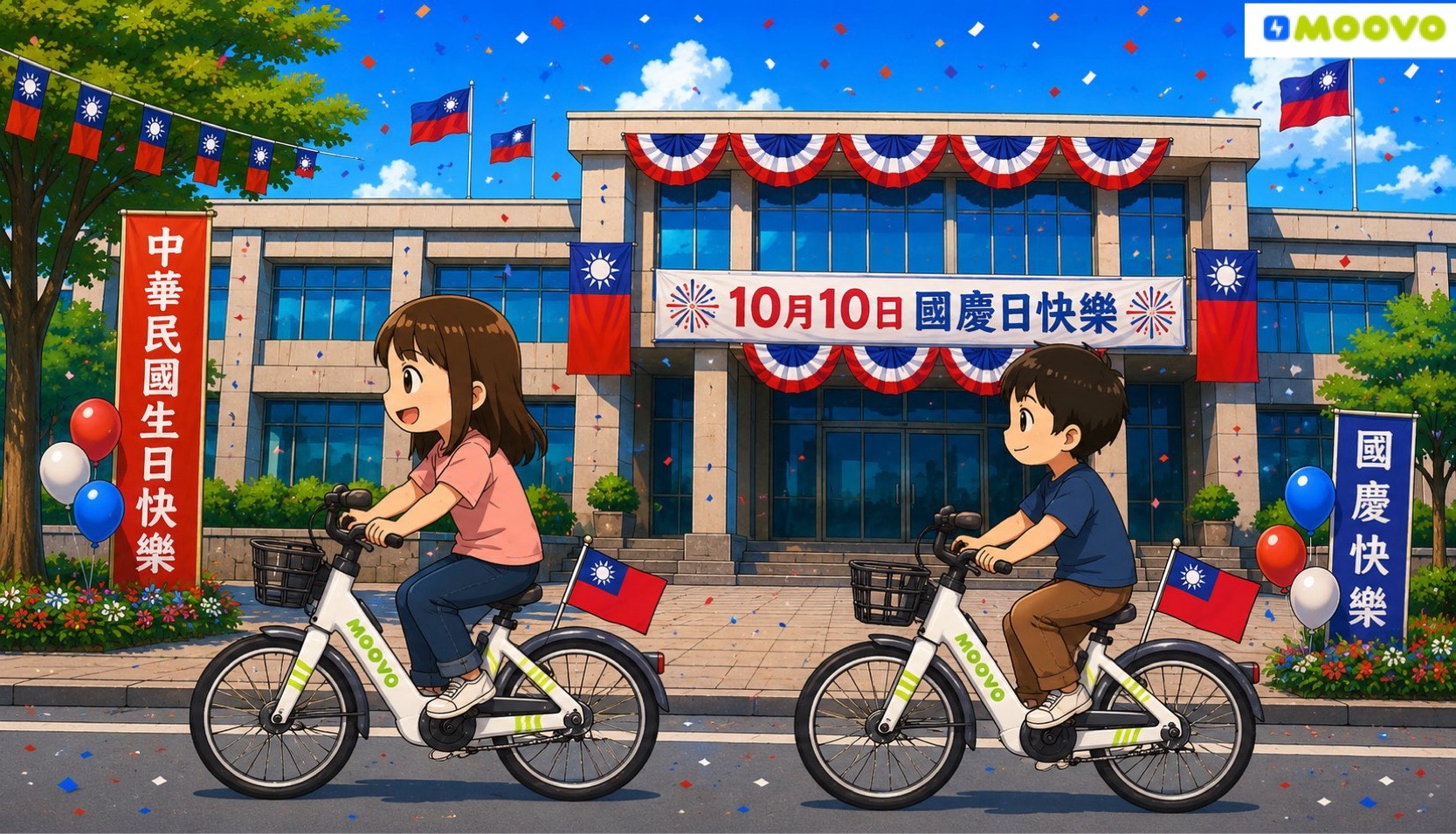 雙十國慶,一起騎出去玩!